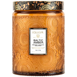 Voluspa Baltic Amber 100hr Candle