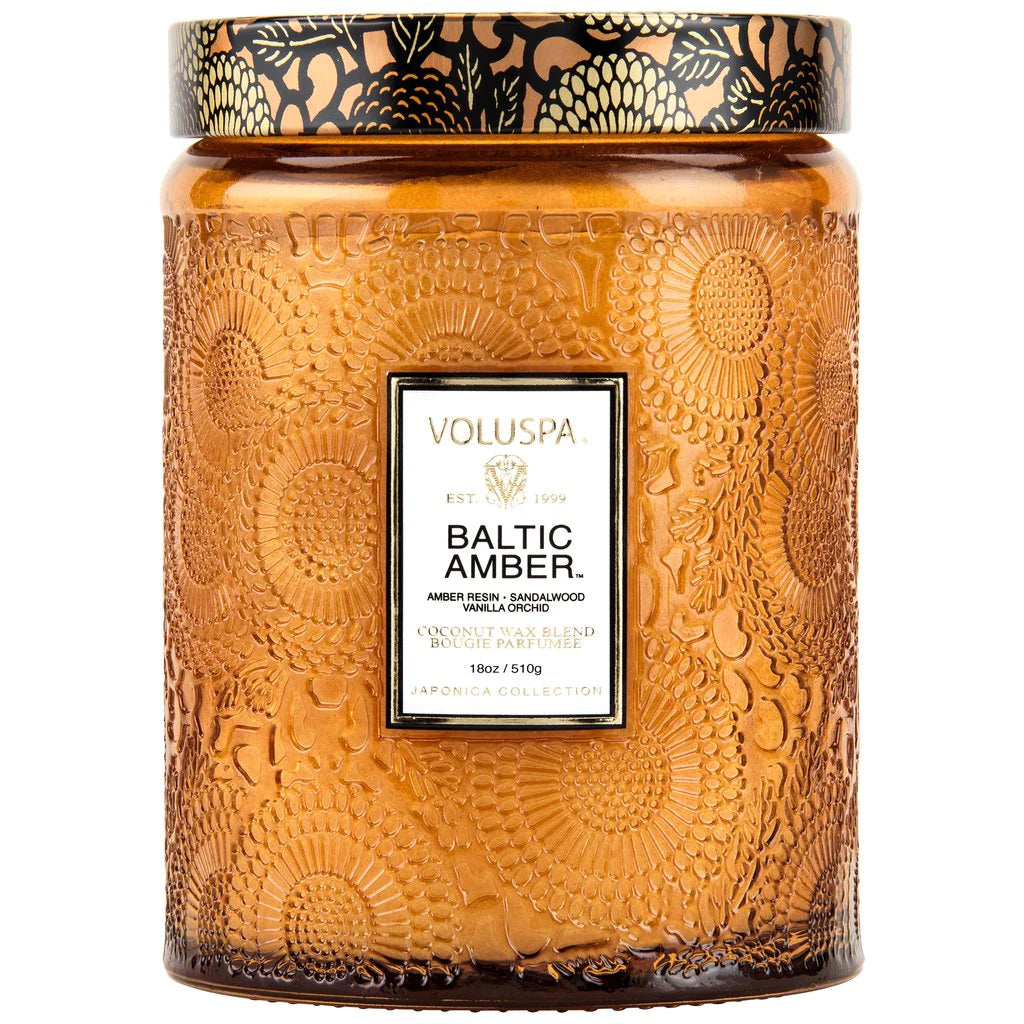 Voluspa Baltic Amber 100hr Candle