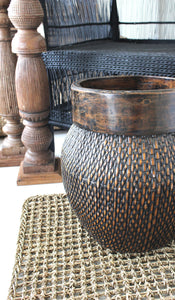 Balinese bamboo pot