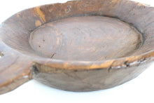 Load image into Gallery viewer, Hand Carved  Indian natural wood display bowl
