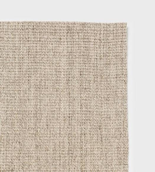 PAPAYA - PANAMA SISAL RUG - NATURAL